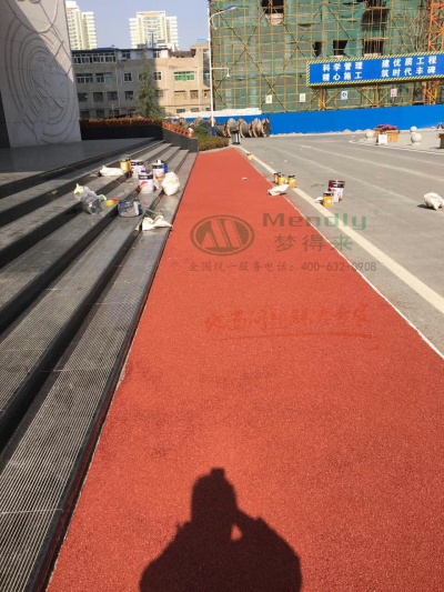 航天五一〇所 祁连彩色路面