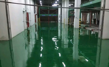 11月祁连祁连环氧地坪施工高峰来袭，梦得来化工多项目同步推进保交付